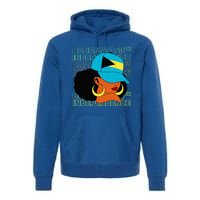 Bahamas 50th Independence Day Bahamian Flag Premium Hoodie