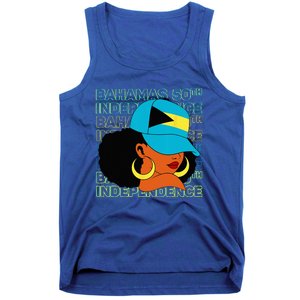 Bahamas 50th Independence Day Bahamian Flag Tank Top