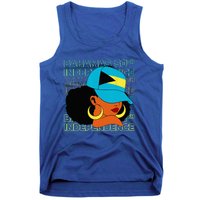 Bahamas 50th Independence Day Bahamian Flag Tank Top