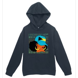 Bahamas 50th Independence Day Bahamian Flag Urban Pullover Hoodie