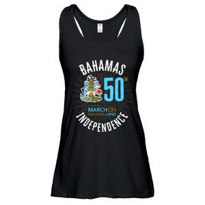 Bahamas 50th Independence Bahamian Flag Nassau Bahamas Flag Ladies Essential Flowy Tank