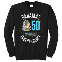 Bahamas 50th Independence Bahamian Flag Nassau Bahamas Flag Tall Sweatshirt