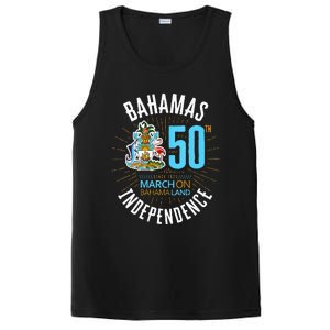 Bahamas 50th Independence Bahamian Flag Nassau Bahamas Flag PosiCharge Competitor Tank