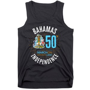 Bahamas 50th Independence Bahamian Flag Nassau Bahamas Flag Tank Top