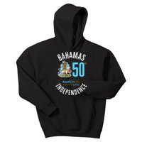 Bahamas 50th Independence Bahamian Flag Nassau Bahamas Flag Kids Hoodie