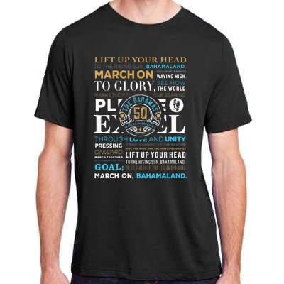 Bahamas 50th Independence Celebration Adult ChromaSoft Performance T-Shirt