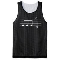 Beethoven 5th Symphony Notes Classical Music Composer Mesh Reversible Basketball Jersey Tank