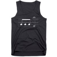 Beethoven 5th Symphony Notes Classical Music Composer Tank Top