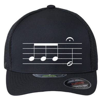 Beethoven 5th Symphony Notes Classical Music Composer Flexfit Unipanel Trucker Cap