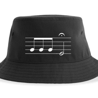Beethoven 5th Symphony Notes Classical Music Composer Sustainable Bucket Hat