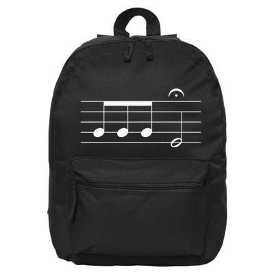 Beethoven 5th Symphony Notes Classical Music Composer 16 in Basic Backpack