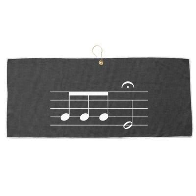Beethoven 5th Symphony Notes Classical Music Composer Large Microfiber Waffle Golf Towel