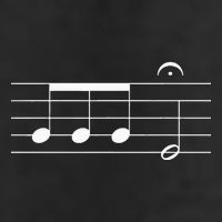 Beethoven 5th Symphony Notes Classical Music Composer Large Microfiber Waffle Golf Towel