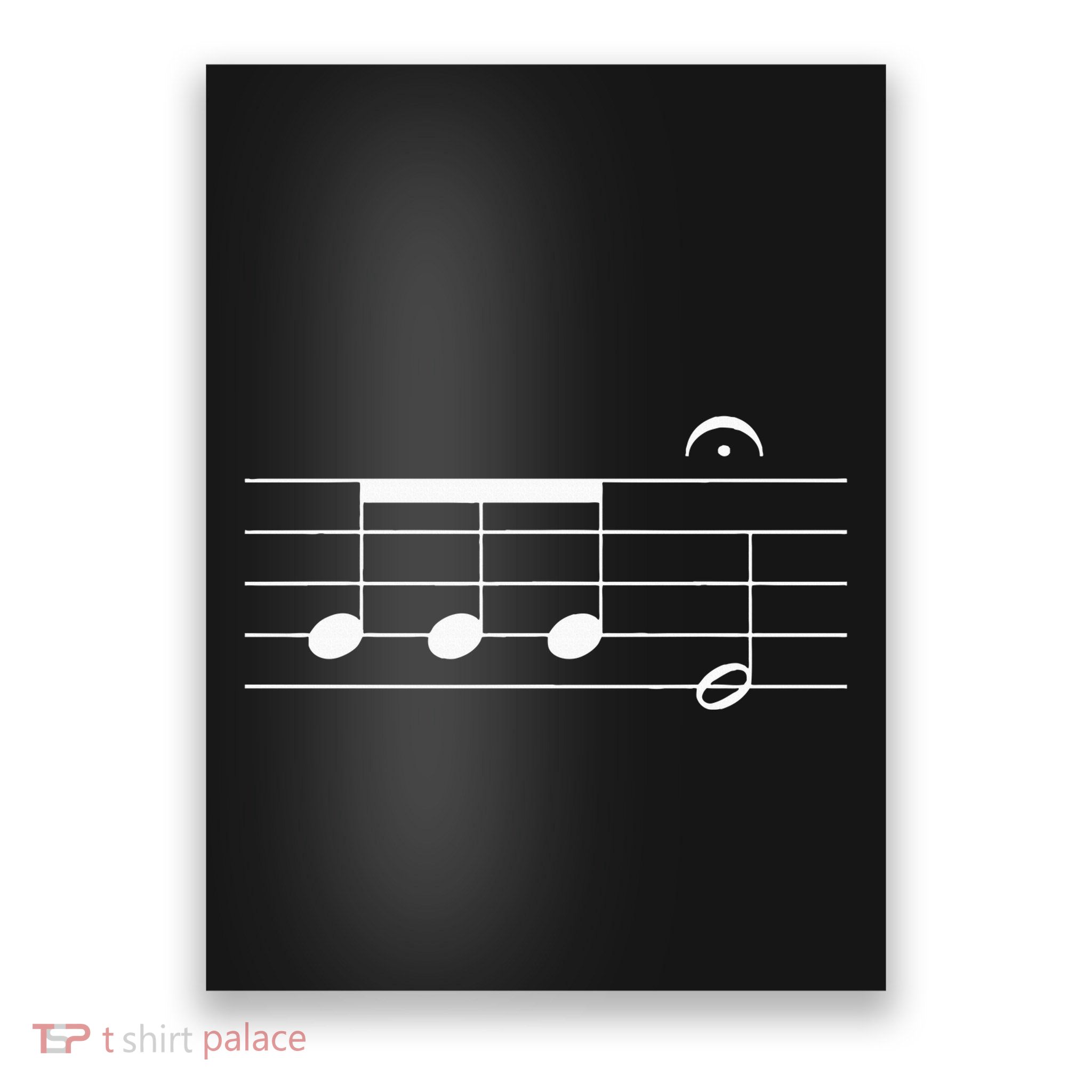 Beethoven 5th Symphony Notes Classical Music Composer Poster