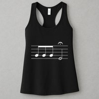 Beethoven 5th Symphony Notes Classical Music Composer Womens Tank Top