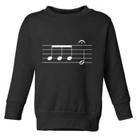 Beethoven 5th Symphony Notes Classical Music Composer Toddler Sweatshirt