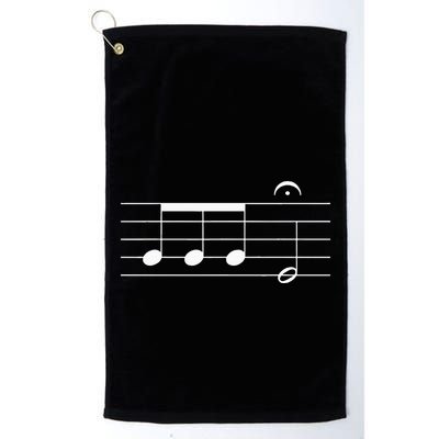 Beethoven 5th Symphony Notes Classical Music Composer Golf Towel