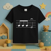 Beethoven 5th Symphony Notes Classical Music Composer Toddler T-Shirt