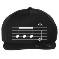 Beethoven 5th Symphony Notes Classical Music Composer Wool Snapback Cap