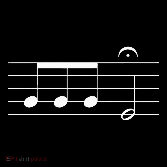 Beethoven 5th Symphony Notes Classical Music Composer Kids T-Shirt