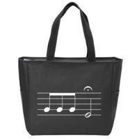 Beethoven 5th Symphony Notes Classical Music Composer Zip Tote Bag