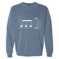 Beethoven 5th Symphony Notes Classical Music Composer Garment-Dyed Sweatshirt