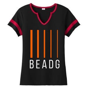 Beadg 5 String Bass Guitar Ladies Halftime Notch Neck Tee