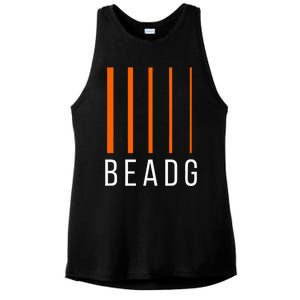 Beadg 5 String Bass Guitar Ladies PosiCharge Tri-Blend Wicking Tank