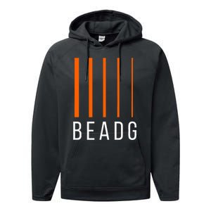 Beadg 5 String Bass Guitar Performance Fleece Hoodie