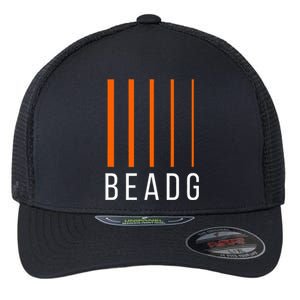 Beadg 5 String Bass Guitar Flexfit Unipanel Trucker Cap