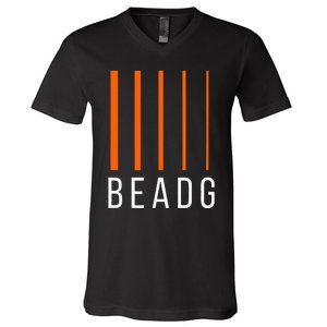 Beadg 5 String Bass Guitar V-Neck T-Shirt