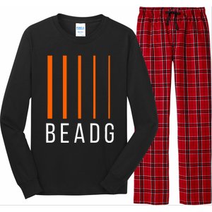 Beadg 5 String Bass Guitar Long Sleeve Pajama Set