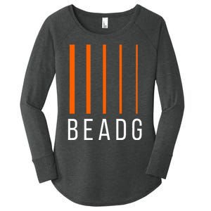 Beadg 5 String Bass Guitar Women's Perfect Tri Tunic Long Sleeve Shirt