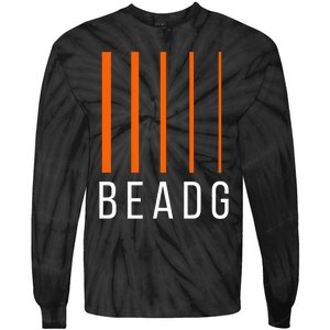 Beadg 5 String Bass Guitar Tie-Dye Long Sleeve Shirt