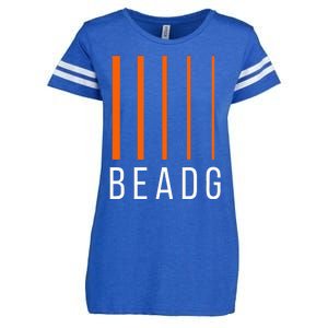 Beadg 5 String Bass Guitar Enza Ladies Jersey Football T-Shirt