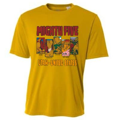 Big 5 Utah Mighty Five National Park Cooling Performance Crew T-Shirt