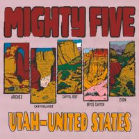 Big 5 Utah Mighty Five National Park 25L Jumbo Tote