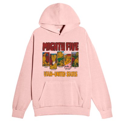 Big 5 Utah Mighty Five National Park Urban Pullover Hoodie