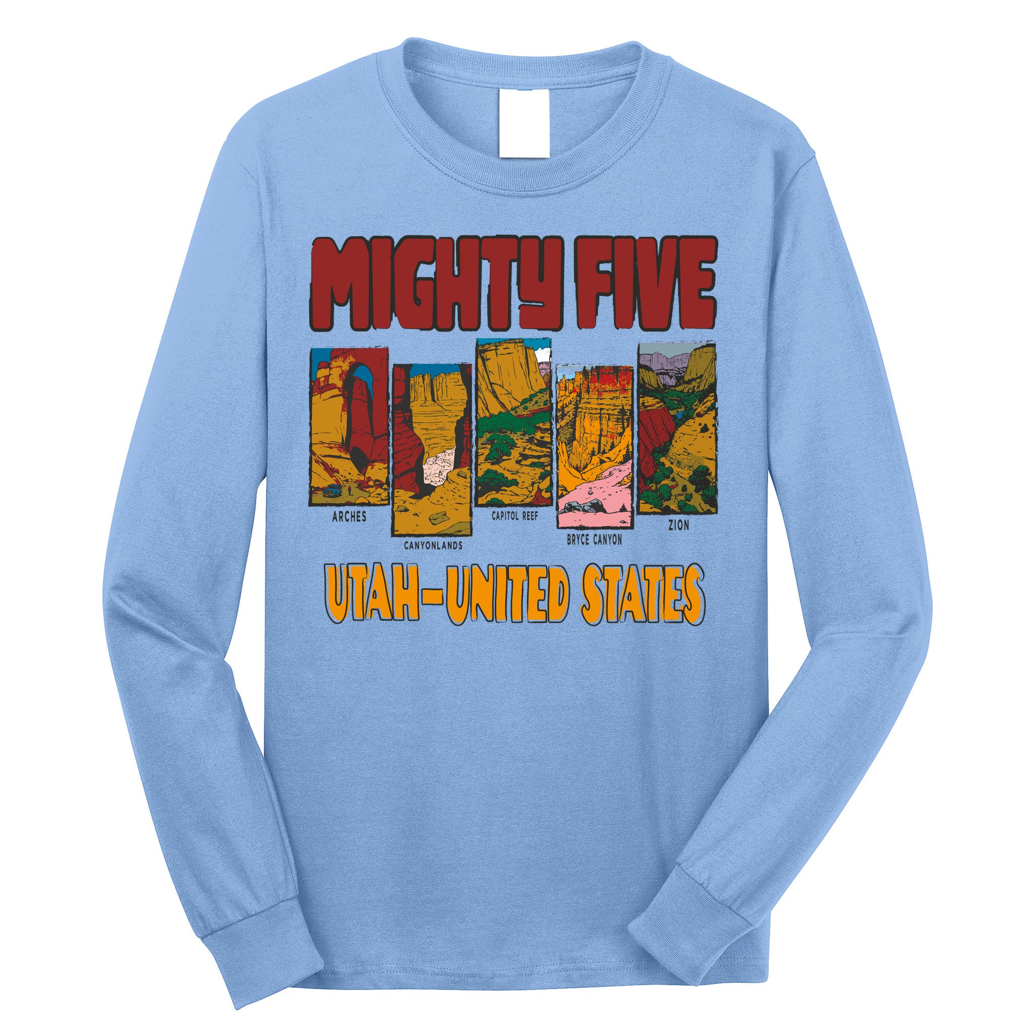 Big 5 Utah Mighty Five National Park Long Sleeve Shirt