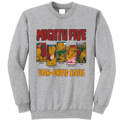 Big 5 Utah Mighty Five National Park Tall Sweatshirt