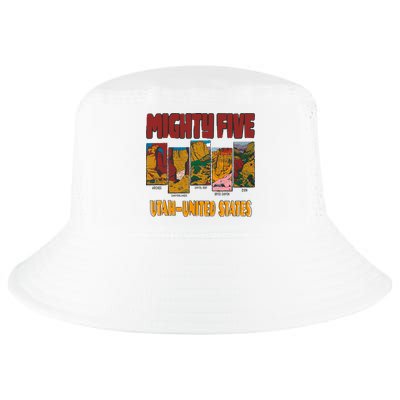 Big 5 Utah Mighty Five National Park Cool Comfort Performance Bucket Hat