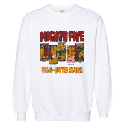 Big 5 Utah Mighty Five National Park Garment-Dyed Sweatshirt