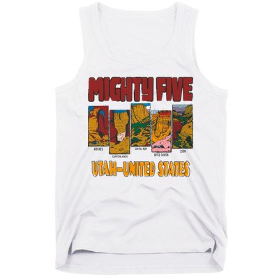 Big 5 Utah Mighty Five National Park Tank Top