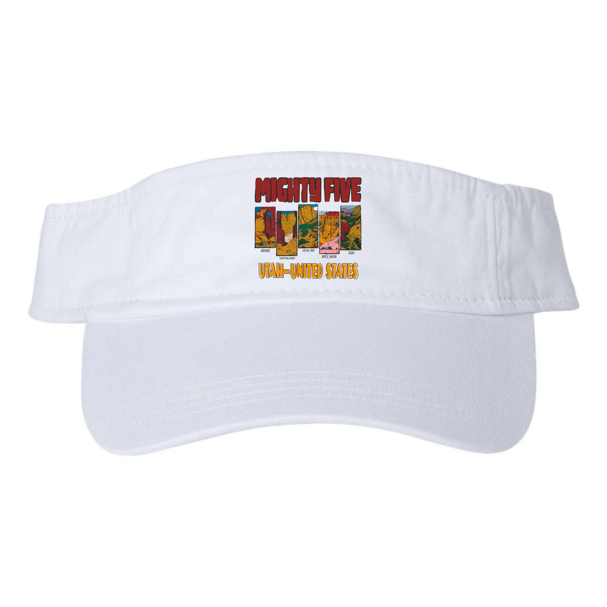 Big 5 Utah Mighty Five National Park Visor