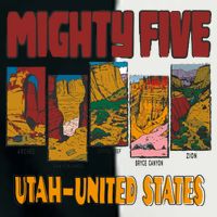 Big 5 Utah Mighty Five National Park Infant Baby Jersey Bodysuit