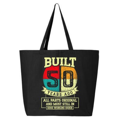 Built 50 Years Ago All Parts Original 50th Birthday 25L Jumbo Tote