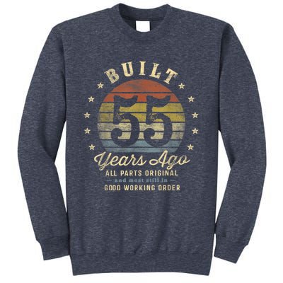 Built 55 Years Ago - All Parts Original Gifts 55th Birthday Sweatshirt