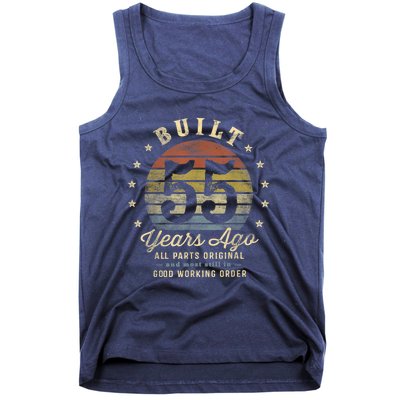 Built 55 Years Ago - All Parts Original Gifts 55th Birthday Tank Top