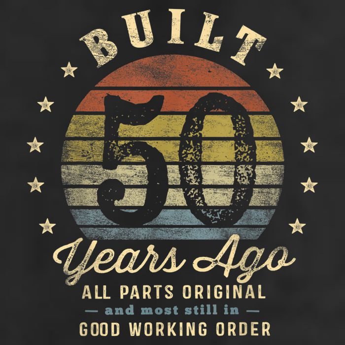 Built 50 Years Ago - All Parts Original Gifts 50th Birthday 11oz C Handle Ceramic Mug