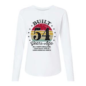 Built 54 Years Ago 54th Birthday All Parts Original 1969 Womens Cotton Relaxed Long Sleeve T-Shirt